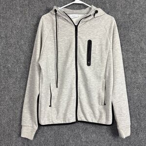 Weiv Los Angeles Crosstek Jacket Mens Size S Heather Gray Active Casual Tech